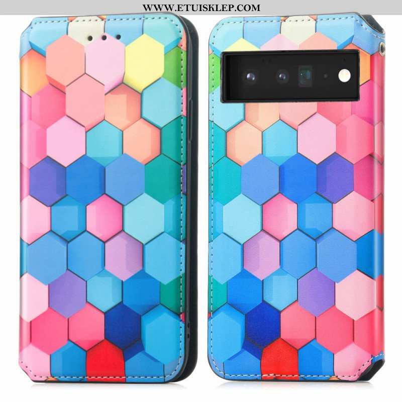 Etui Na Telefon do Google Pixel 6 Pro Etui Folio Projekt Caseneo Rfid